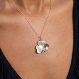 English Large Clover 9k Gold Charm