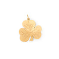 English Large Clover 9k Gold Charm