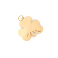 English Large Clover 9k Gold Charm