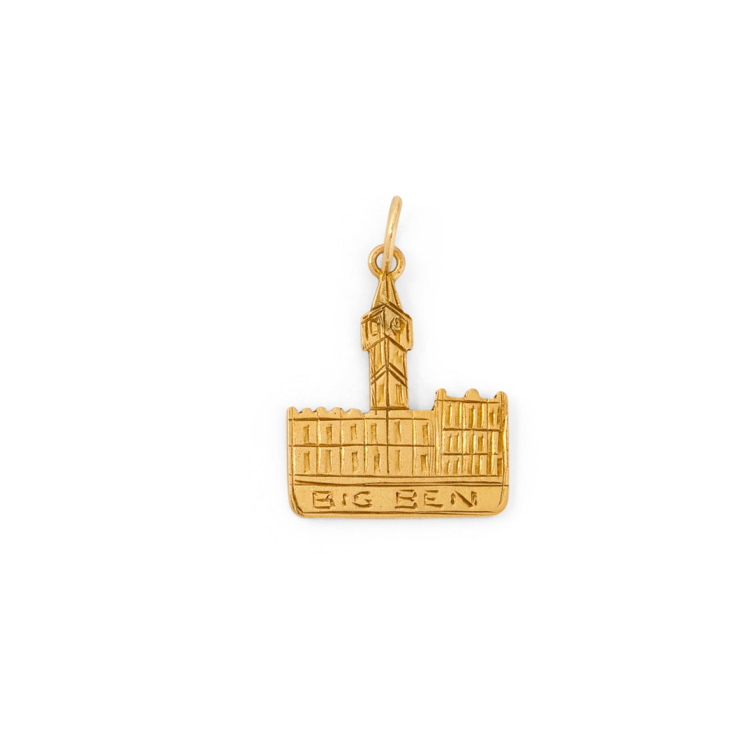 "Big Ben" 9k Gold Charm