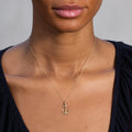 Anchor 18K Gold Charm