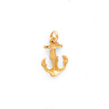 Anchor 18K Gold Charm