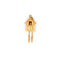 Movable Cuckoo Clock 14k Gold Charm
