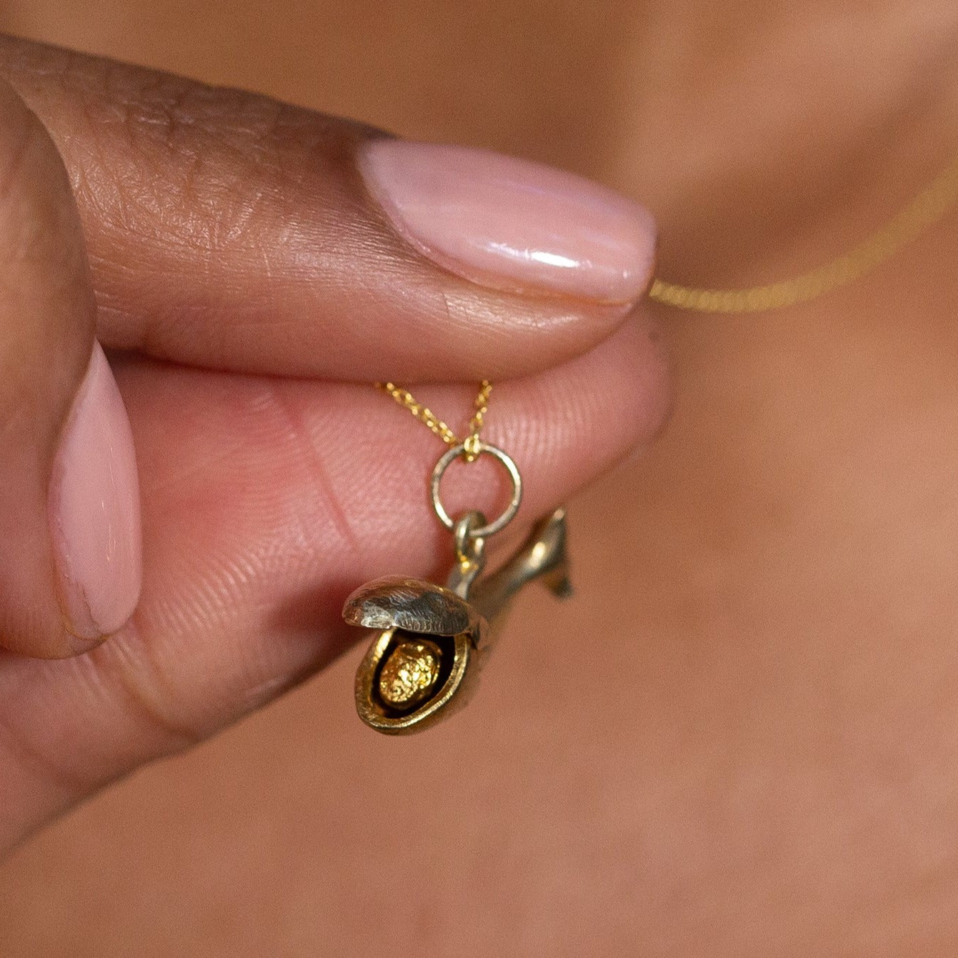 Jonah and The Whale 14K Gold Charm