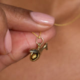 Jonah and The Whale 14K Gold Charm