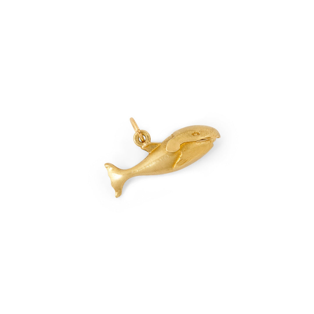 Jonah and The Whale 14K Gold Charm