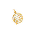 Austrian Music Notes 14K Gold Charm
