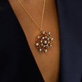 Victorian Old Mine Cut Diamond and 18k Gold Pendant