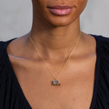 Aquarium 14k Gold 3-Dimensional Charm