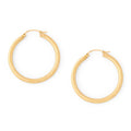 Large 10K Hoop Earrings