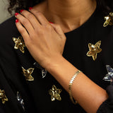 Italian Heart Link 14k Gold Bracelet