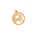 Capricorn 14k Gold Zodiac Charm