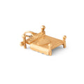 His and Her's 10k Gold Bed Charm