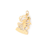 Scorpio 10K Gold Zodiac Charm