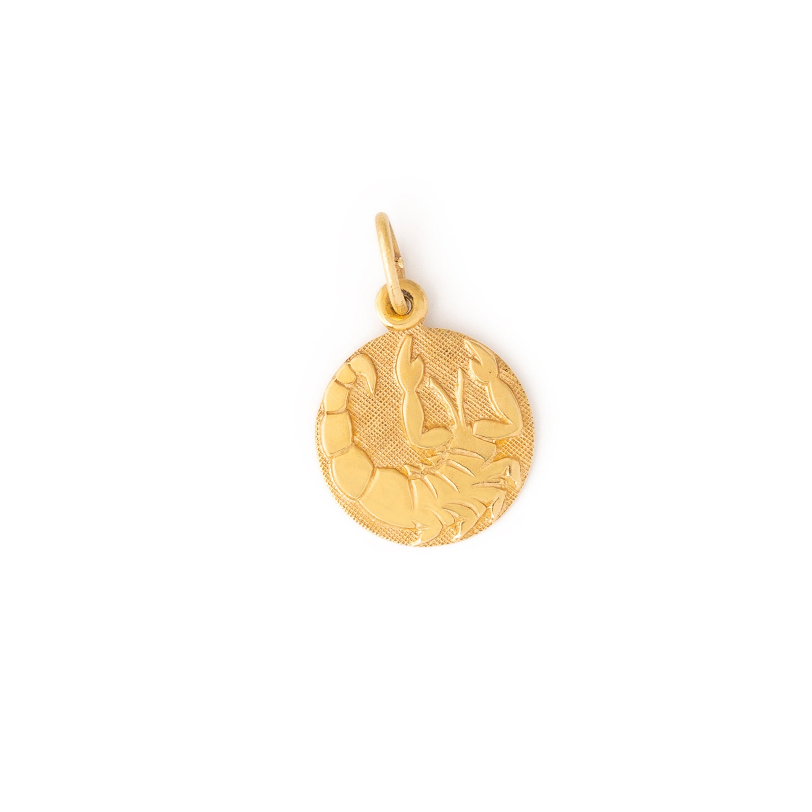 Petite Scorpio 14K Gold Zodiac Charm