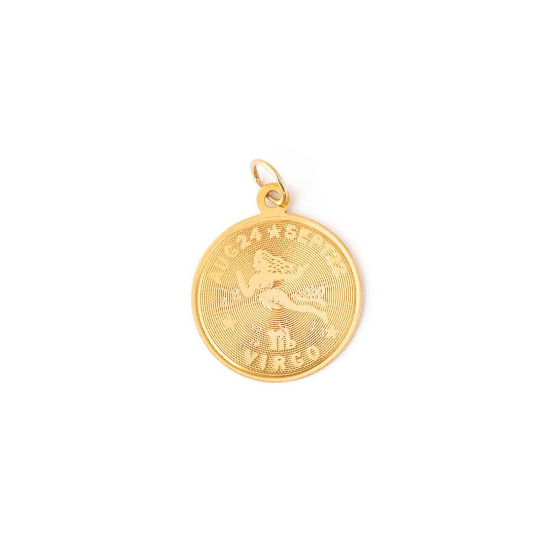 Petite Virgo 14K Gold Zodiac Charm