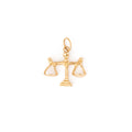 Libra 14K Gold Zodiac Charm