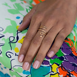Russian Snake 14k Gold Ring