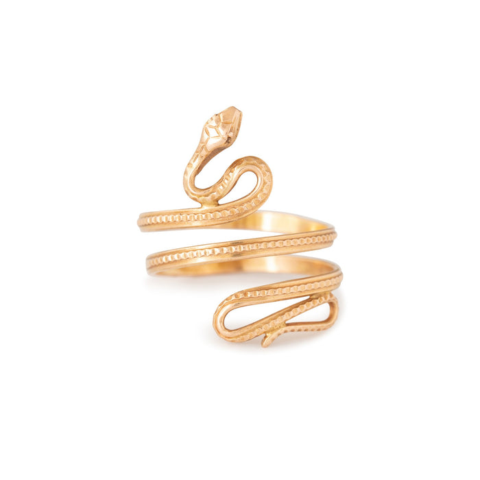 Russian Snake 14k Gold Ring