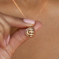Victorian 14k Rose Gold Knotted Ball Charm
