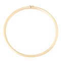 Italian 14k Gold Omega Collar Necklace
