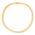 Herringbone 14k Gold Chain Necklace