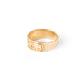 Aries Ram 10K Gold Zodiac Ring