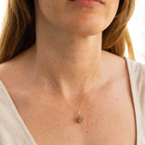 Single Dice 14K Gold Charm