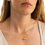 Elephant 14K Gold Charm