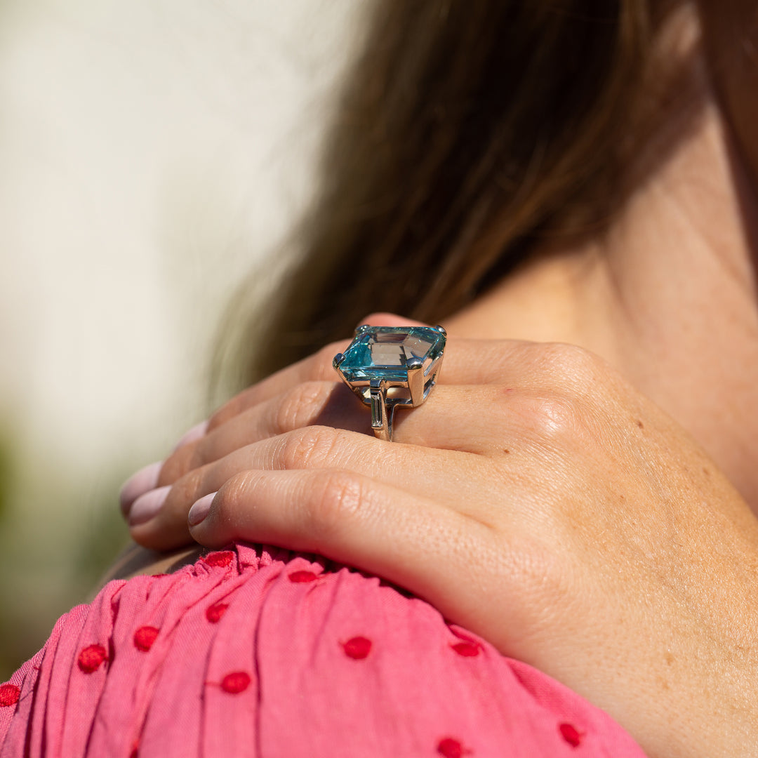 Aquamarine Ring | Aquamarine Gemstone Rings For Women