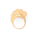 Tapered Dome 14k Gold Ring