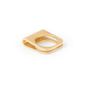 Folded 14k Gold Ring