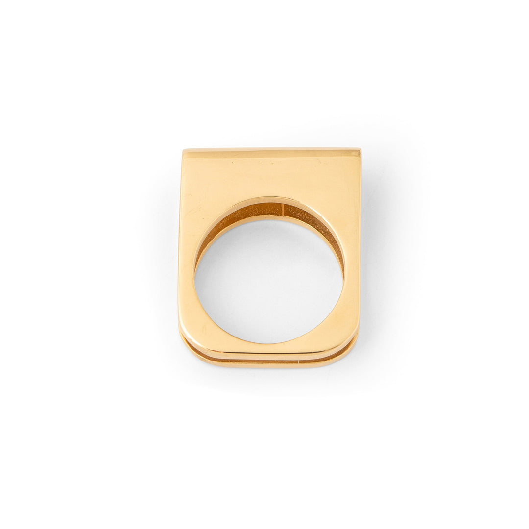 Folded 14k Gold Ring