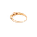 Diamond and 14k Gold Heart Band Ring
