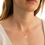 14K Yellow Gold #1 Charm