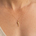 Cornicello 14K Gold Charm