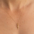Petite Italian 18K Gold Cornicello Charm