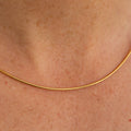 Italian 14K Gold Flexible 17
