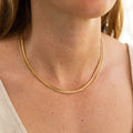 Italian 14K Gold Flexible 17