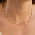 Italian 14K Gold Flexible 16