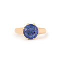 Victorian 5.30 Carat Sapphire and 18K Gold Ring