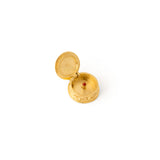 Movable "Happy Anniversary" Cake 14K Gold and Enamel Charm