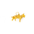 German Shepard 10K Gold Charm