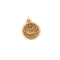 Petite Aquarius 10K Gold Zodiac Charm