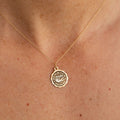 Petite Aquarius 10K Gold Zodiac Charm