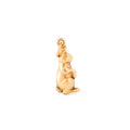 Bunny Rabbit 10k Gold Charm