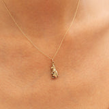 Bunny Rabbit 10k Gold Charm