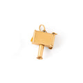 Movable Mailbox 14k Gold Charm