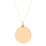 Accordion Folding 9k Gold Round Locket