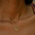 Petite Gemini 14k Gold Zodiac Charm
